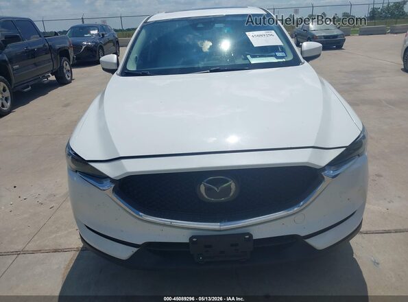 JM3KFADM1L0837958 2020 MAZDA CX-5 White Widok zestawu wskaźników