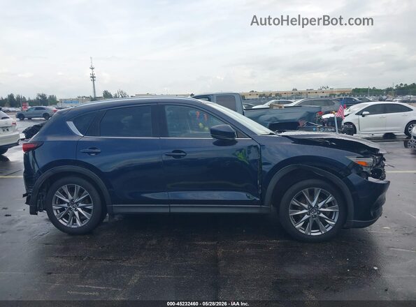JM3KFADM2M0406336 2021 MAZDA CX-5 Blue Rear interior view