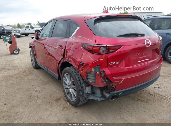 JM3KFADM4L0773740 2020 MAZDA CX-5 Red Հետևի ձախ
