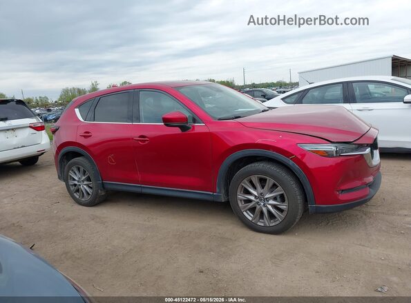 JM3KFADM4L0773740 2020 MAZDA CX-5 Red Սալոնի հետևի տեսք