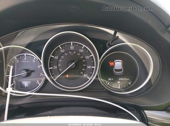 JM3KFADM7J1381682 2018 MAZDA CX-5 Gray Widok tylnych siedzeń