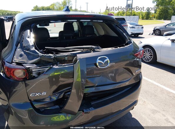JM3KFADM7J1381682 2018 MAZDA CX-5 Gray Widok z przodu