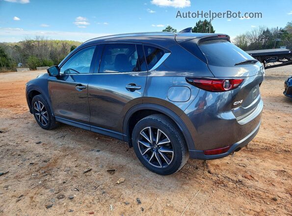 JM3KFADM7J1400215 2018 MAZDA CX-5 Gray Հետևի ձախ