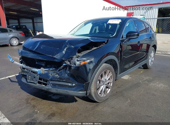JM3KFADM7M0360924 2021 MAZDA CX-5 Black Առջևի ձախ երեք քառորդ տեսարան