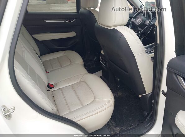 JM3KFADM8K1527671 2019 MAZDA CX-5 White Vista de la etiqueta del VIN