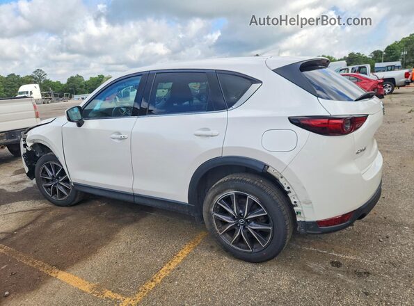 JM3KFADM9J0374707 2018 MAZDA CX-5 White Trasero izquierdo