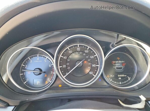 JM3KFBAM2P0102244 2023 MAZDA CX-5 Black Instrument cluster view