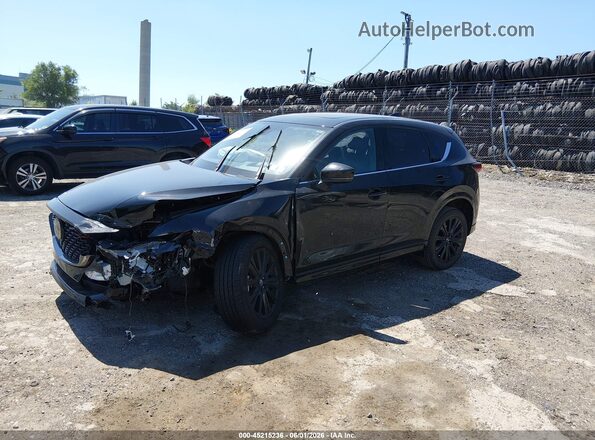 JM3KFBAY4P0121686 2023 MAZDA CX-5 Black Առջևի ձախ երեք քառորդ տեսարան