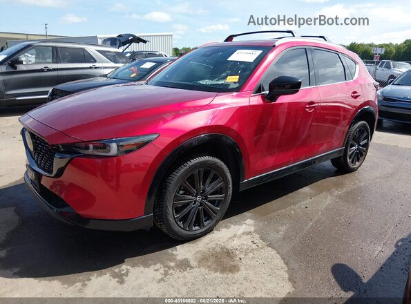 JM3KFBAY5N0633096 2022 MAZDA CX-5 Red Przód lewy