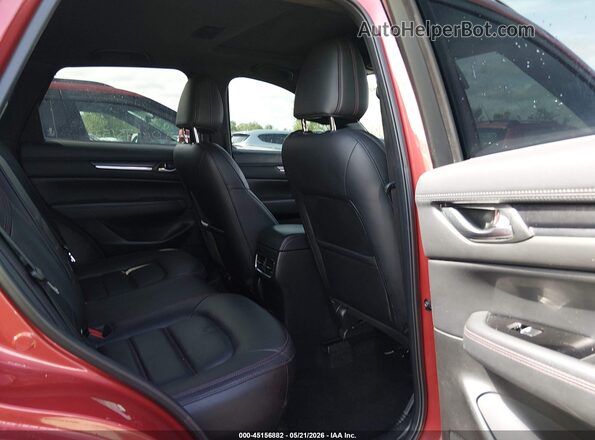 JM3KFBAY5N0633096 2022 MAZDA CX-5 Red Widok naklejki z numerem VIN