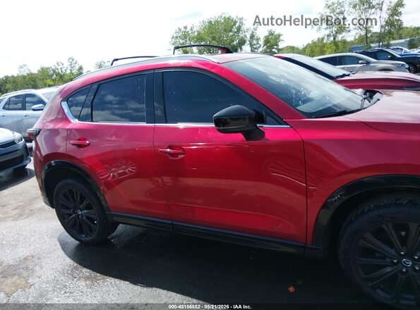 JM3KFBAY5N0633096 2022 MAZDA CX-5 Red Widok wnętrza z tyłu