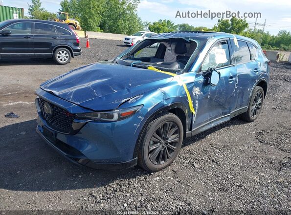 JM3KFBAY5P0256742 2023 MAZDA CX-5 Blue Vista tres cuartos delantera izquierda