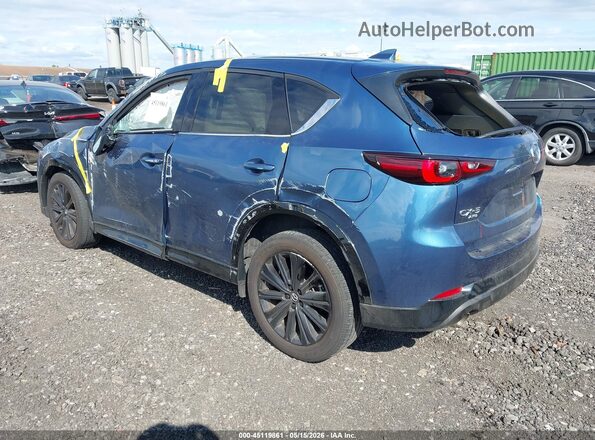 JM3KFBAY5P0256742 2023 MAZDA CX-5 Blue Trasero izquierdo