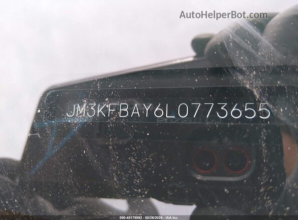 JM3KFBAY6L0773655 2020 MAZDA CX-5 Black Engine compartment view
