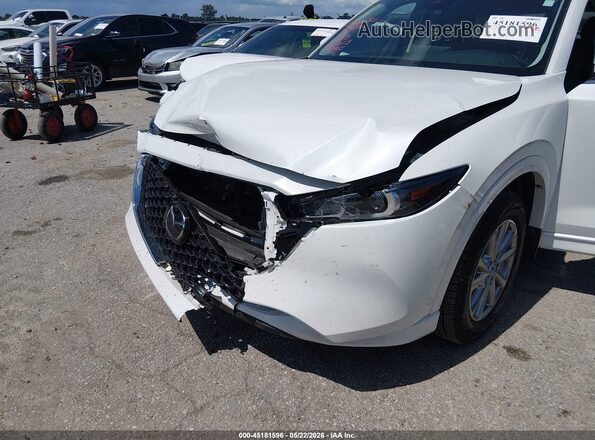 JM3KFBBL1S0630503 2025 MAZDA CX-5 White წინა ხედი