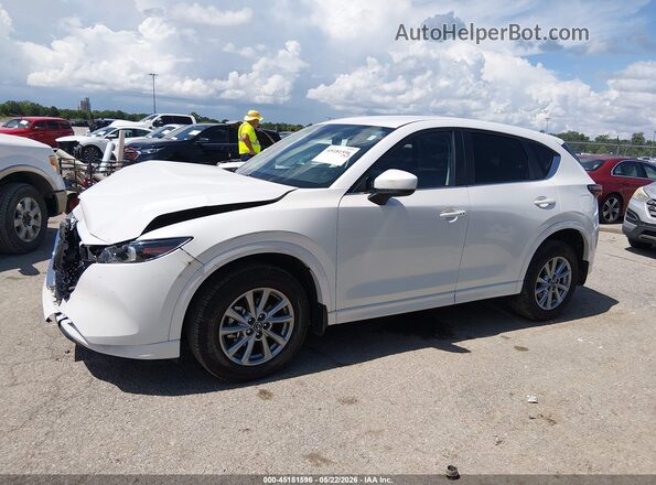 JM3KFBBL1S0630503 2025 MAZDA CX-5 White სალონის 360-გრადუსიანი ხედი