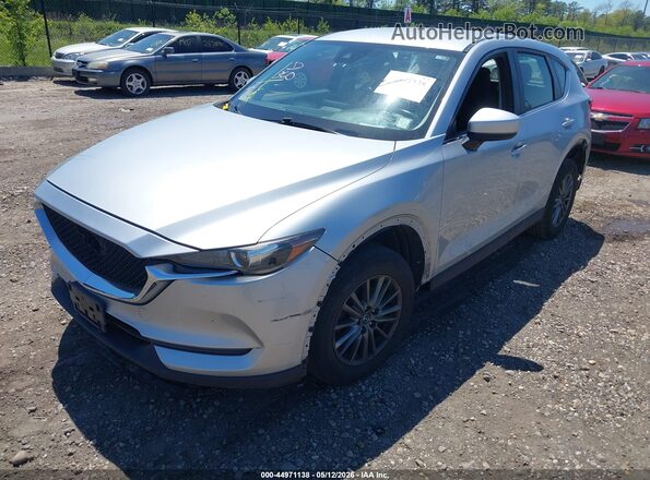 JM3KFBBL4H0145068 2017 MAZDA CX-5 Silver Передня ліва чверть