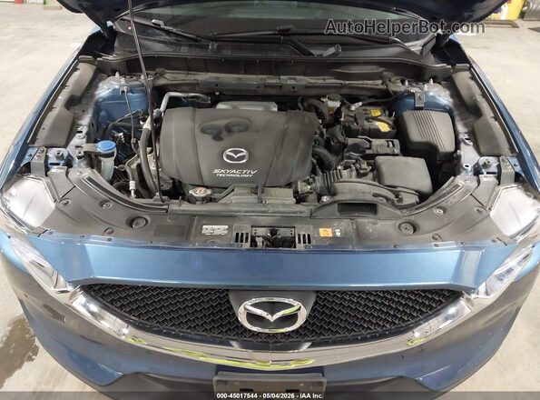 JM3KFBBL5H0184171 2017 MAZDA CX-5 Blue Вид ззаду