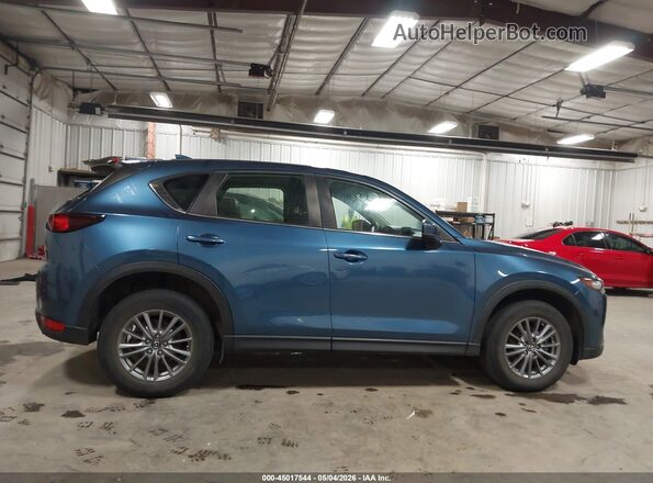 JM3KFBBL5H0184171 2017 MAZDA CX-5 Blue Вид задньої частини салону