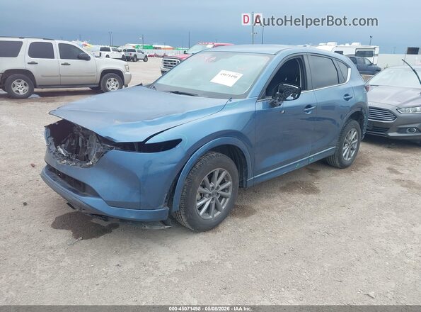 JM3KFBBL9R0498889 2024 MAZDA CX-5 Blue Передня ліва чверть