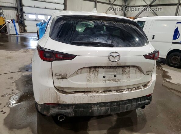JM3KFBBLXR0509849 2024 MAZDA CX-5 White უკანა ხედი