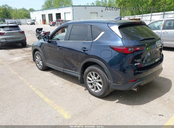 JM3KFBBM1N0593336 2022 MAZDA CX-5 Blue Հետևի ձախ