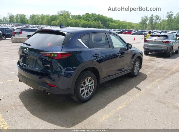 JM3KFBBM1N0593336 2022 MAZDA CX-5 Blue Հետևի աջ