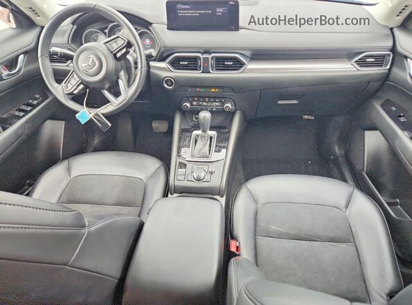 JM3KFBBM2P0253079 2023 MAZDA CX-5 Blue Առջևի վահանակի տեսք