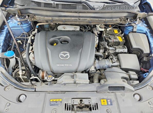 JM3KFBBM2P0253079 2023 MAZDA CX-5 Blue Շարժիչի բաժամունքի տեսք
