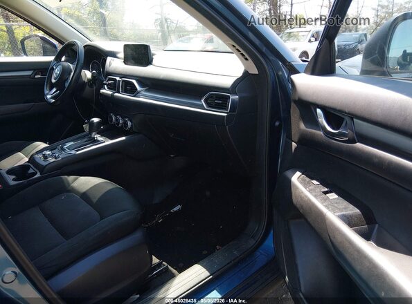 JM3KFBBM4J0415155 2018 MAZDA CX-5 Blue Widok wnętrza z przodu