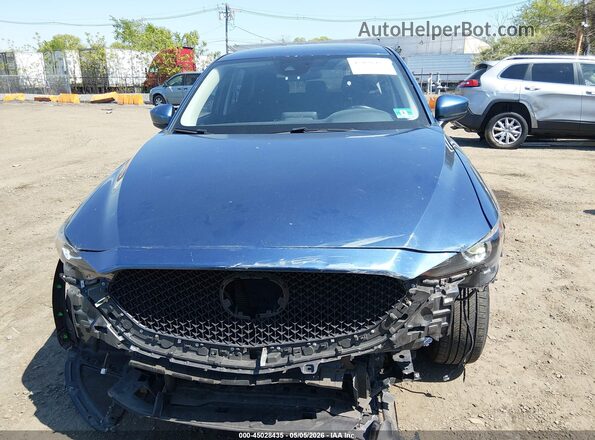 JM3KFBBM4J0415155 2018 MAZDA CX-5 Blue Widok zestawu wskaźników