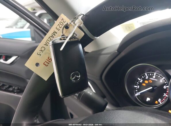 JM3KFBBM4P0194553 2023 MAZDA CX-5 Gray Առջևի վահանակի տեսք