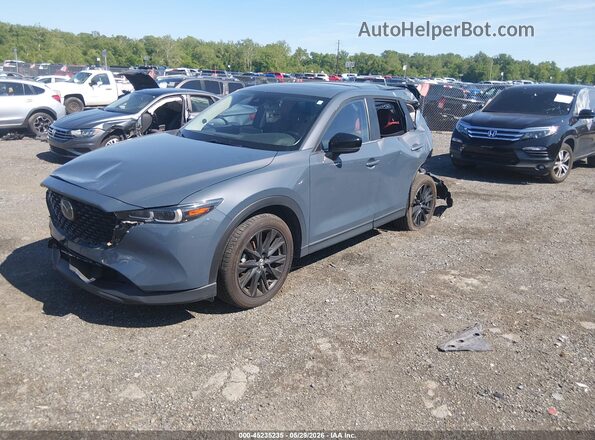 JM3KFBCL1R0503615 2024 MAZDA CX-5 Синий Передняя левая четверть