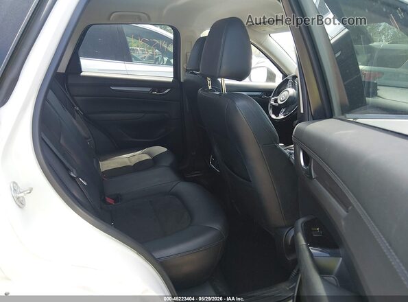 JM3KFBCL2H0190136 2017 MAZDA CX-5 White VIN კოდის სტიკერის ხედი