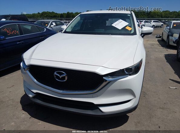 JM3KFBCL2H0190136 2017 MAZDA CX-5 White ხელსაწყოთა პანელის ხედი
