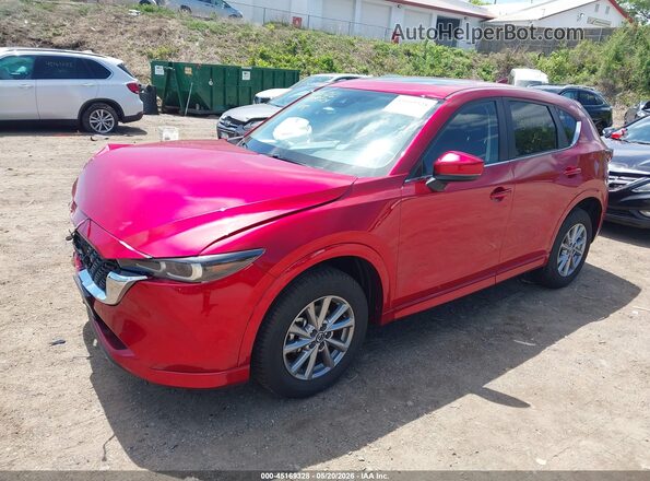 JM3KFBCL4S0604332 2025 MAZDA CX-5 Красный Передняя левая четверть