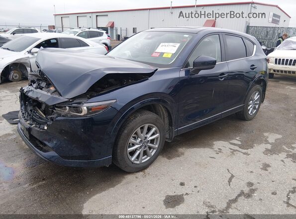 JM3KFBCL7S0568460 2025 MAZDA CX-5 Синий Передняя левая четверть