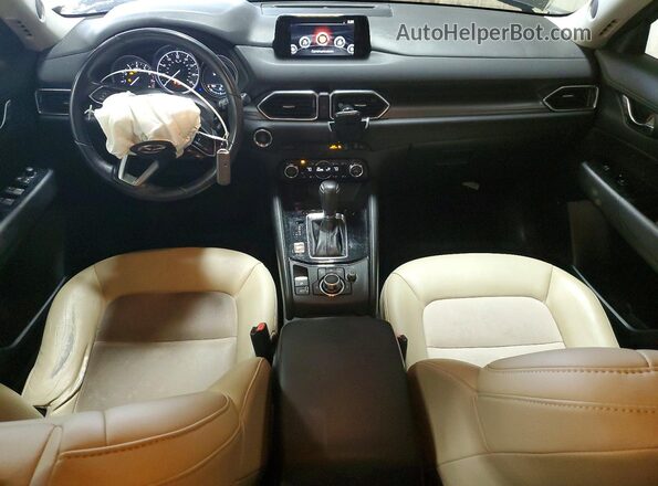 JM3KFBCM0J0302589 2018 MAZDA CX-5 Gray Widok deski rozdzielczej