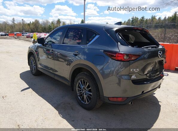 JM3KFBCM0M0411980 2021 MAZDA CX-5 Серый Задняя левая четверть