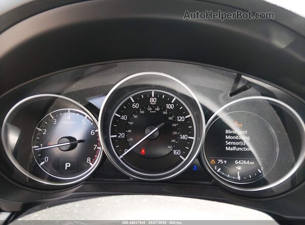 JM3KFBCM0M0411980 2021 MAZDA CX-5 Серый Вид задних сидений
