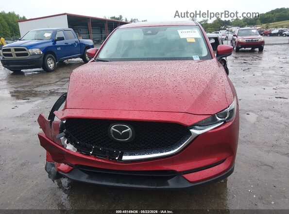 JM3KFBCM0M0469586 2021 MAZDA CX-5 Red Вид задньої частини салону