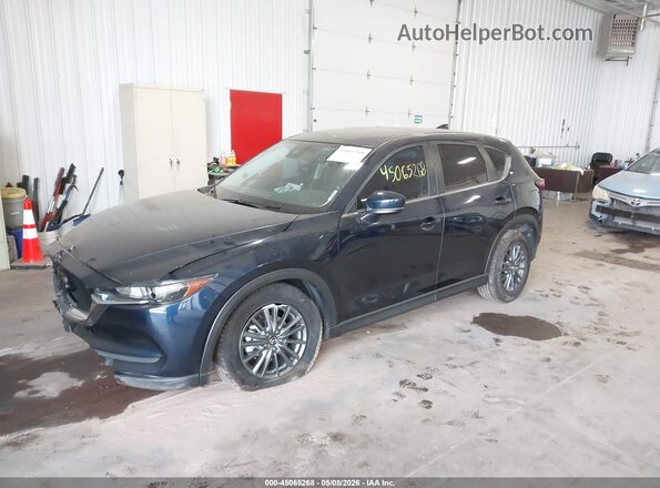 JM3KFBCM0M1334943 2021 MAZDA CX-5 Blue Przód lewy