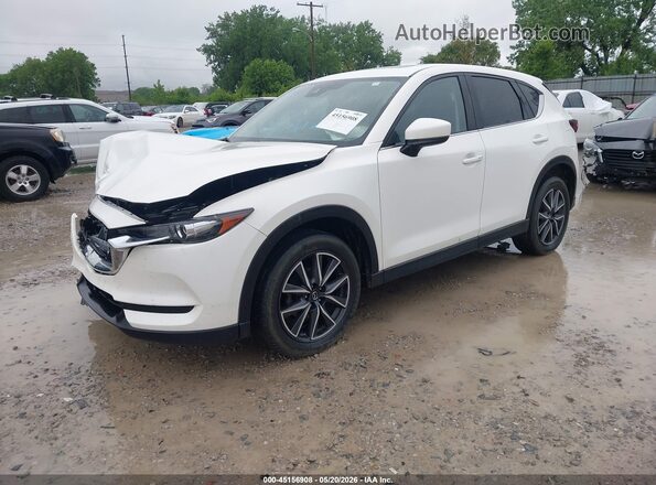 JM3KFBCM1J0304562 2018 MAZDA CX-5 White Front left
