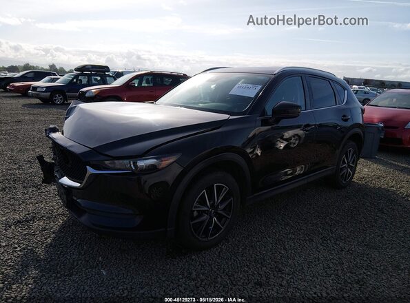JM3KFBCM1J0438875 2018 MAZDA CX-5 Черный Передняя левая четверть