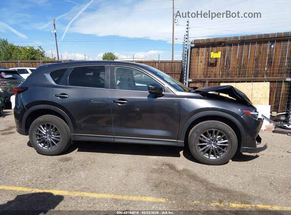 JM3KFBCM1M1370107 2021 MAZDA CX-5 Gray Вид задньої частини салону