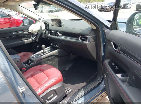 JM3KFBCM1P0237728 2023 MAZDA CX-5 Blue Front interior view