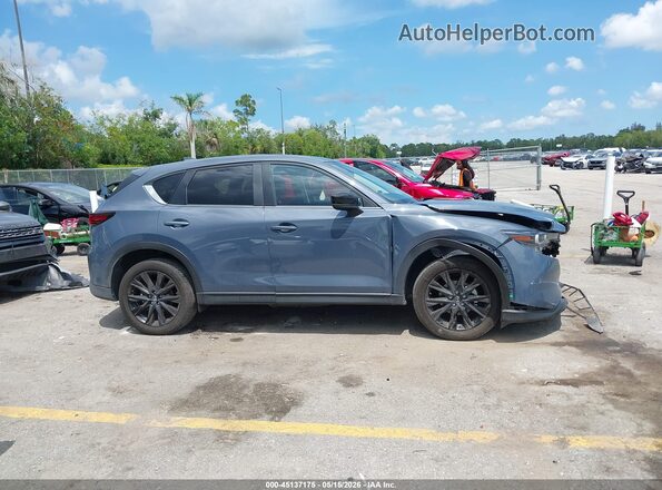 JM3KFBCM1P0237728 2023 MAZDA CX-5 Blue Rear interior view