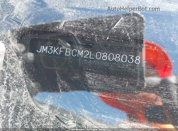 JM3KFBCM2L0808038 2020 MAZDA CX-5 Red Engine compartment view