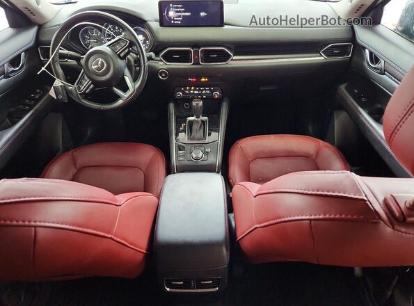 JM3KFBCM2M0492822 2021 MAZDA CX-5 Gray წინა პანელის ხედი