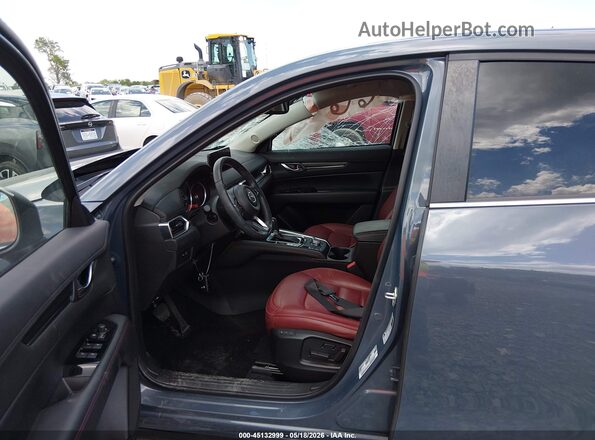 JM3KFBCM2P0121101 2023 MAZDA CX-5 Blue Вид салону спереду